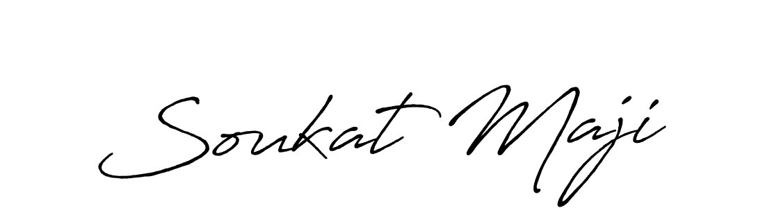 How to Draw Soukat Maji signature style? Antro_Vectra_Bolder is a latest design signature styles for name Soukat Maji. Soukat Maji signature style 7 images and pictures png