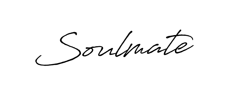 Similarly Antro_Vectra_Bolder is the best handwritten signature design. Signature creator online .You can use it as an online autograph creator for name Soulmate. Soulmate signature style 7 images and pictures png