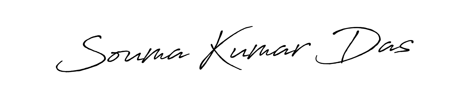 How to make Souma Kumar Das signature? Antro_Vectra_Bolder is a professional autograph style. Create handwritten signature for Souma Kumar Das name. Souma Kumar Das signature style 7 images and pictures png