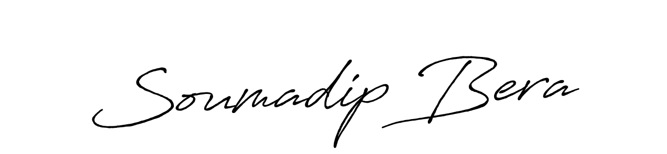 Also we have Soumadip Bera name is the best signature style. Create professional handwritten signature collection using Antro_Vectra_Bolder autograph style. Soumadip Bera signature style 7 images and pictures png