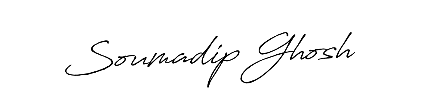 How to make Soumadip Ghosh signature? Antro_Vectra_Bolder is a professional autograph style. Create handwritten signature for Soumadip Ghosh name. Soumadip Ghosh signature style 7 images and pictures png