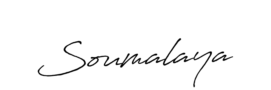 Once you've used our free online signature maker to create your best signature Antro_Vectra_Bolder style, it's time to enjoy all of the benefits that Soumalaya name signing documents. Soumalaya signature style 7 images and pictures png