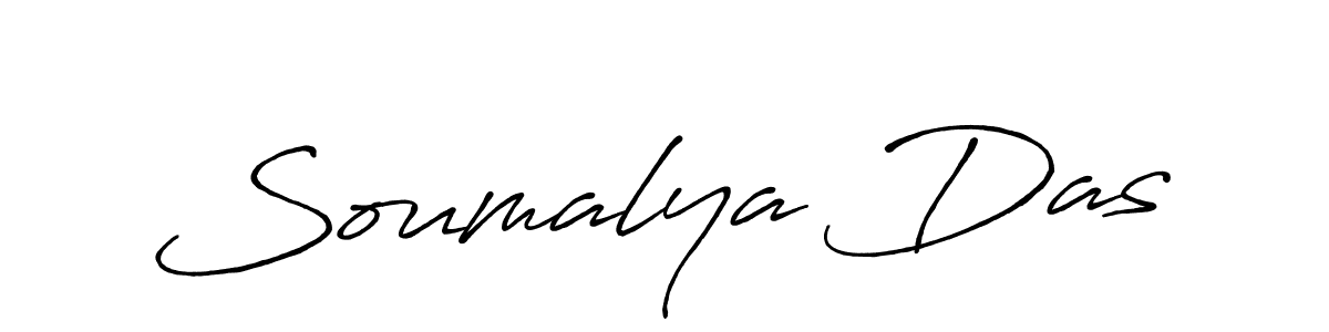 How to make Soumalya Das signature? Antro_Vectra_Bolder is a professional autograph style. Create handwritten signature for Soumalya Das name. Soumalya Das signature style 7 images and pictures png