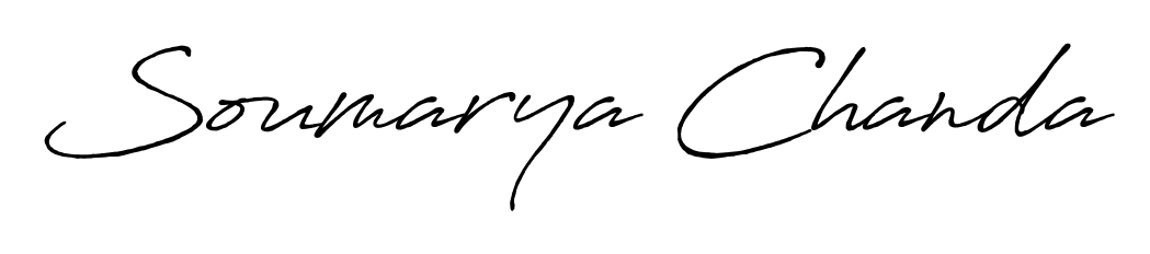 Also we have Soumarya Chanda name is the best signature style. Create professional handwritten signature collection using Antro_Vectra_Bolder autograph style. Soumarya Chanda signature style 7 images and pictures png