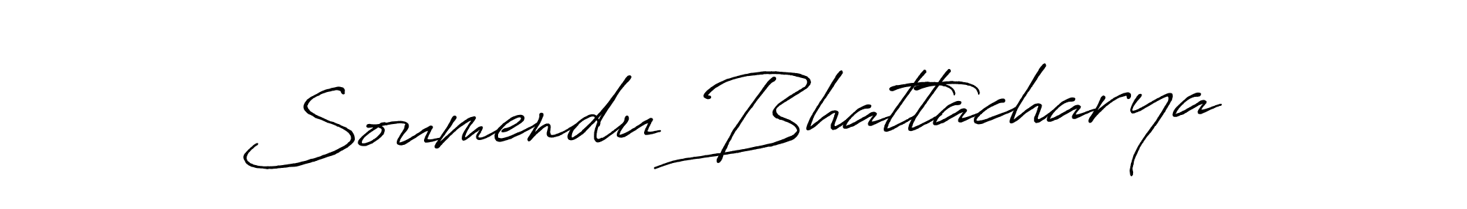 It looks lik you need a new signature style for name Soumendu Bhattacharya. Design unique handwritten (Antro_Vectra_Bolder) signature with our free signature maker in just a few clicks. Soumendu Bhattacharya signature style 7 images and pictures png