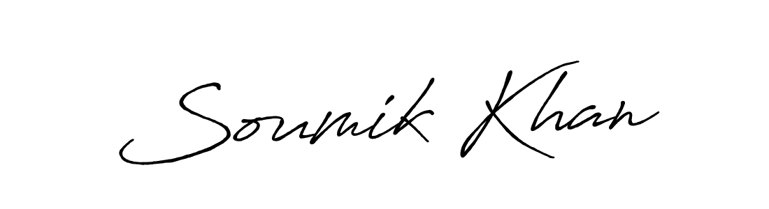 Use a signature maker to create a handwritten signature online. With this signature software, you can design (Antro_Vectra_Bolder) your own signature for name Soumik Khan. Soumik Khan signature style 7 images and pictures png