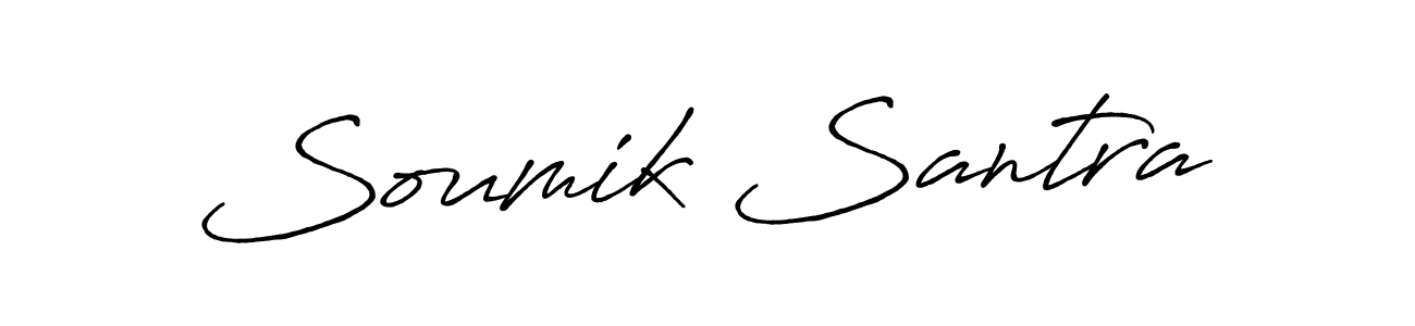 Similarly Antro_Vectra_Bolder is the best handwritten signature design. Signature creator online .You can use it as an online autograph creator for name Soumik Santra. Soumik Santra signature style 7 images and pictures png