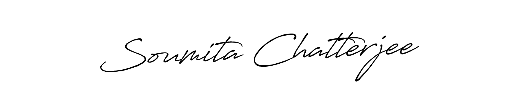 How to Draw Soumita Chatterjee signature style? Antro_Vectra_Bolder is a latest design signature styles for name Soumita Chatterjee. Soumita Chatterjee signature style 7 images and pictures png