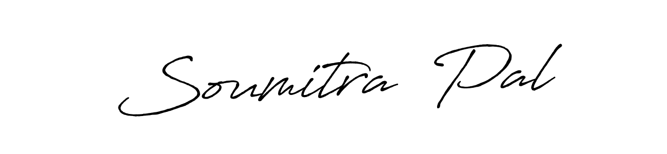 Make a beautiful signature design for name Soumitra  Pal. With this signature (Antro_Vectra_Bolder) style, you can create a handwritten signature for free. Soumitra  Pal signature style 7 images and pictures png