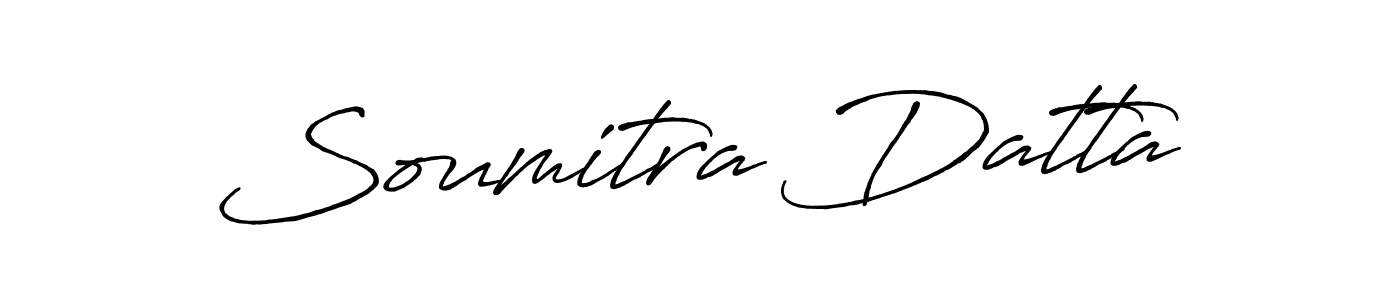 Use a signature maker to create a handwritten signature online. With this signature software, you can design (Antro_Vectra_Bolder) your own signature for name Soumitra Datta. Soumitra Datta signature style 7 images and pictures png