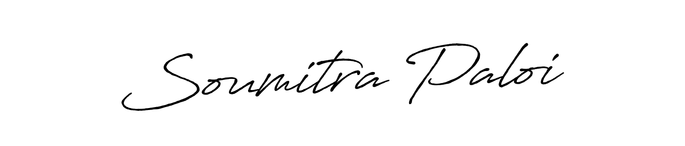 Antro_Vectra_Bolder is a professional signature style that is perfect for those who want to add a touch of class to their signature. It is also a great choice for those who want to make their signature more unique. Get Soumitra Paloi name to fancy signature for free. Soumitra Paloi signature style 7 images and pictures png