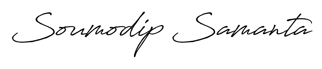 Personalize your online presence with Soumodip Samanta signature rendered in elegant Antro_Vectra_Bolder font. Great for website footers and blogs. Soumodip Samanta signature style 7 images and pictures png