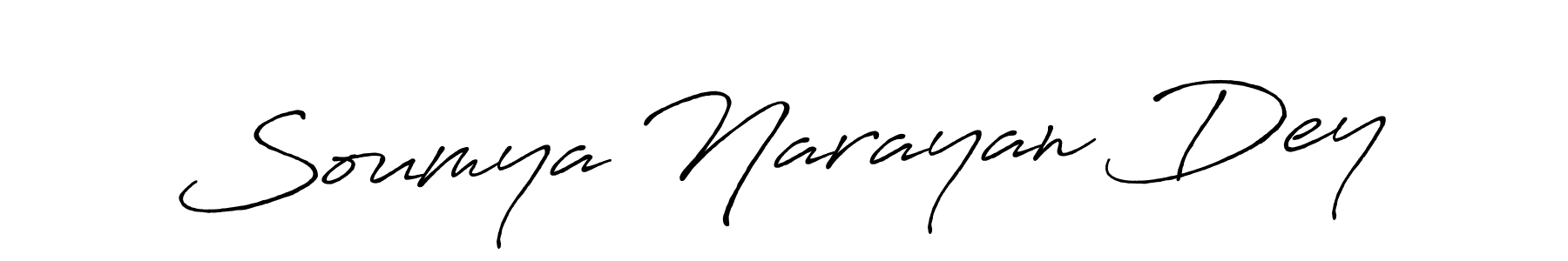 How to Draw Soumya Narayan Dey signature style? Antro_Vectra_Bolder is a latest design signature styles for name Soumya Narayan Dey. Soumya Narayan Dey signature style 7 images and pictures png