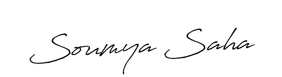 Make a short Soumya Saha signature style. Manage your documents anywhere anytime using Antro_Vectra_Bolder. Create and add eSignatures, submit forms, share and send files easily. Soumya Saha signature style 7 images and pictures png