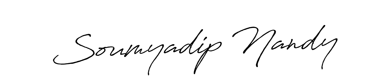Similarly Antro_Vectra_Bolder is the best handwritten signature design. Signature creator online .You can use it as an online autograph creator for name Soumyadip Nandy. Soumyadip Nandy signature style 7 images and pictures png