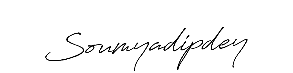 Use a signature maker to create a handwritten signature online. With this signature software, you can design (Antro_Vectra_Bolder) your own signature for name Soumyadipdey. Soumyadipdey signature style 7 images and pictures png