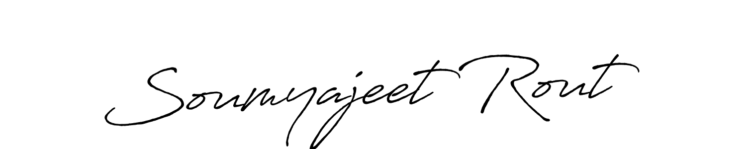 Also we have Soumyajeet Rout name is the best signature style. Create professional handwritten signature collection using Antro_Vectra_Bolder autograph style. Soumyajeet Rout signature style 7 images and pictures png