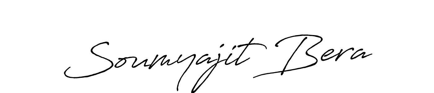 Also we have Soumyajit Bera name is the best signature style. Create professional handwritten signature collection using Antro_Vectra_Bolder autograph style. Soumyajit Bera signature style 7 images and pictures png
