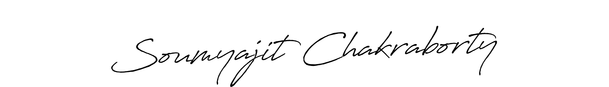 Design your own signature with our free online signature maker. With this signature software, you can create a handwritten (Antro_Vectra_Bolder) signature for name Soumyajit Chakraborty. Soumyajit Chakraborty signature style 7 images and pictures png