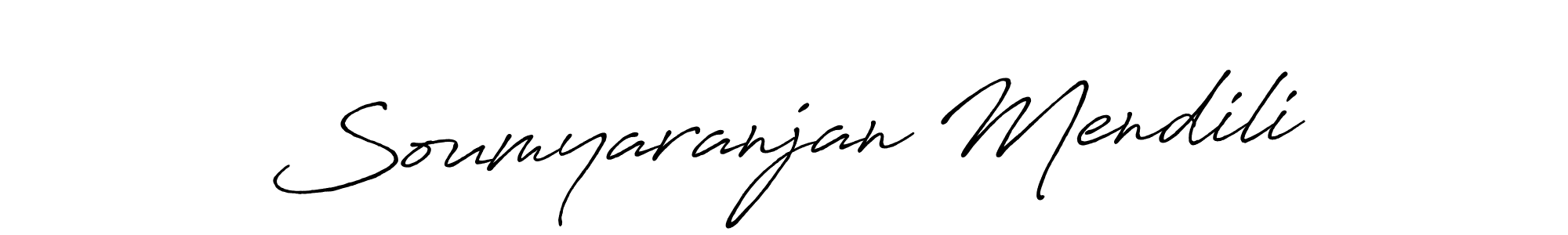 How to Draw Soumyaranjan Mendili signature style? Antro_Vectra_Bolder is a latest design signature styles for name Soumyaranjan Mendili. Soumyaranjan Mendili signature style 7 images and pictures png