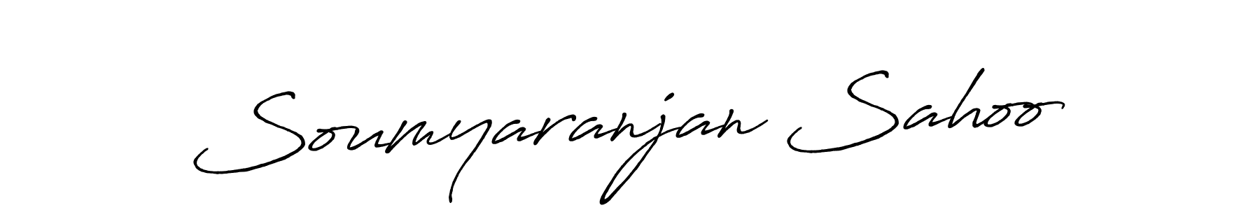 Use a signature maker to create a handwritten signature online. With this signature software, you can design (Antro_Vectra_Bolder) your own signature for name Soumyaranjan Sahoo. Soumyaranjan Sahoo signature style 7 images and pictures png
