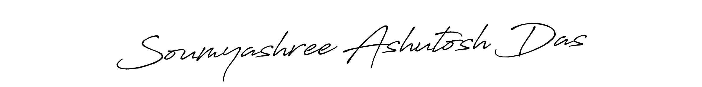 Use a signature maker to create a handwritten signature online. With this signature software, you can design (Antro_Vectra_Bolder) your own signature for name Soumyashree Ashutosh Das. Soumyashree Ashutosh Das signature style 7 images and pictures png