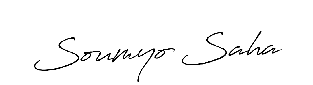 Once you've used our free online signature maker to create your best signature Antro_Vectra_Bolder style, it's time to enjoy all of the benefits that Soumyo Saha name signing documents. Soumyo Saha signature style 7 images and pictures png