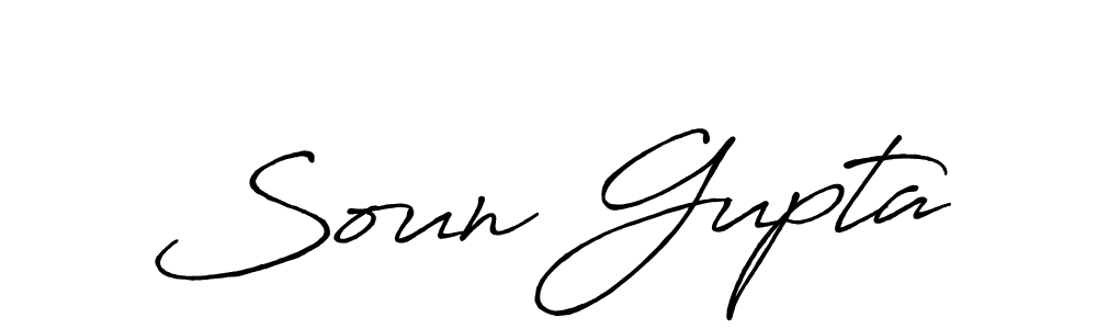 Antro_Vectra_Bolder is a professional signature style that is perfect for those who want to add a touch of class to their signature. It is also a great choice for those who want to make their signature more unique. Get Soun Gupta name to fancy signature for free. Soun Gupta signature style 7 images and pictures png