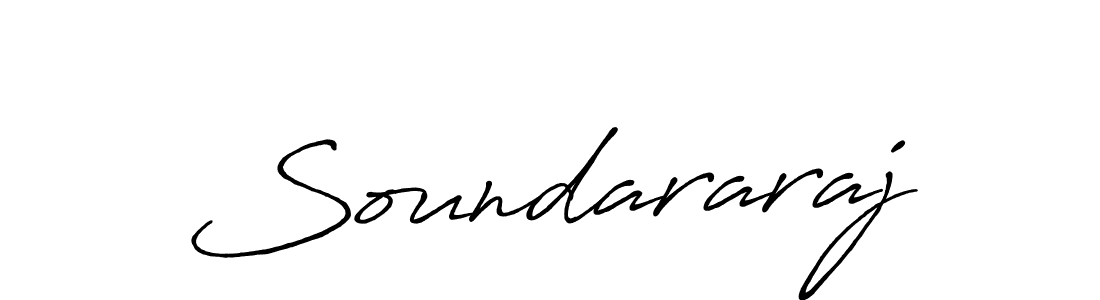 Use a signature maker to create a handwritten signature online. With this signature software, you can design (Antro_Vectra_Bolder) your own signature for name Soundararaj. Soundararaj signature style 7 images and pictures png