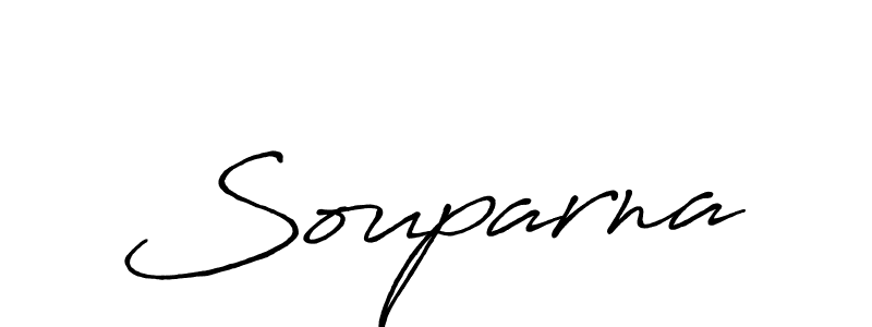 How to make Souparna name signature. Use Antro_Vectra_Bolder style for creating short signs online. This is the latest handwritten sign. Souparna signature style 7 images and pictures png