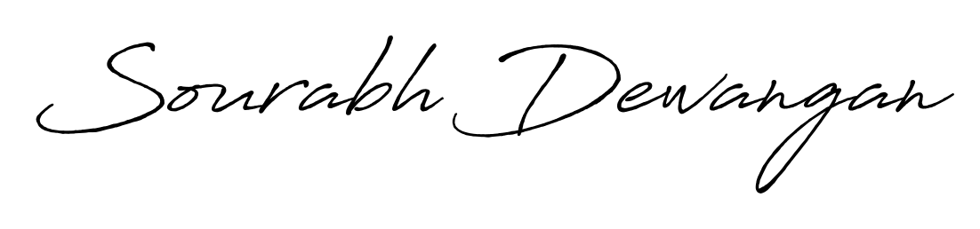 Sourabh Dewangan stylish signature style. Best Handwritten Sign (Antro_Vectra_Bolder) for my name. Handwritten Signature Collection Ideas for my name Sourabh Dewangan. Sourabh Dewangan signature style 7 images and pictures png
