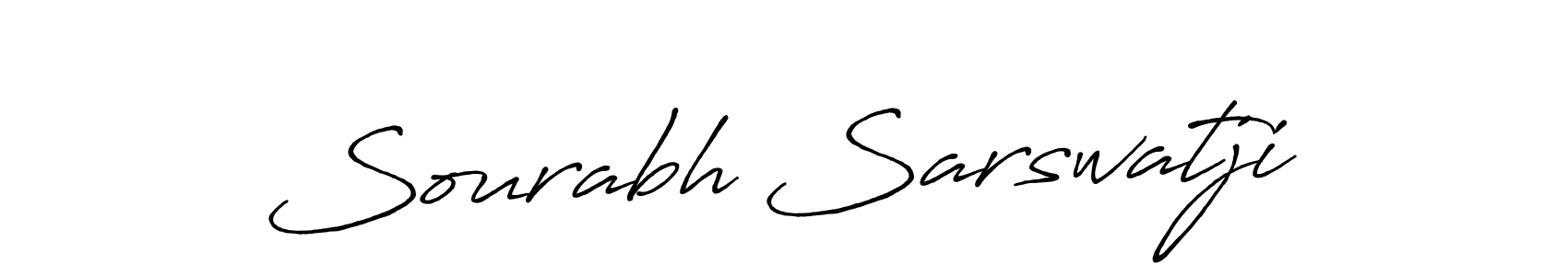 How to make Sourabh Sarswatji signature? Antro_Vectra_Bolder is a professional autograph style. Create handwritten signature for Sourabh Sarswatji name. Sourabh Sarswatji signature style 7 images and pictures png