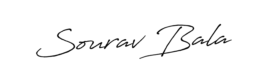 Make a short Sourav Bala signature style. Manage your documents anywhere anytime using Antro_Vectra_Bolder. Create and add eSignatures, submit forms, share and send files easily. Sourav Bala signature style 7 images and pictures png