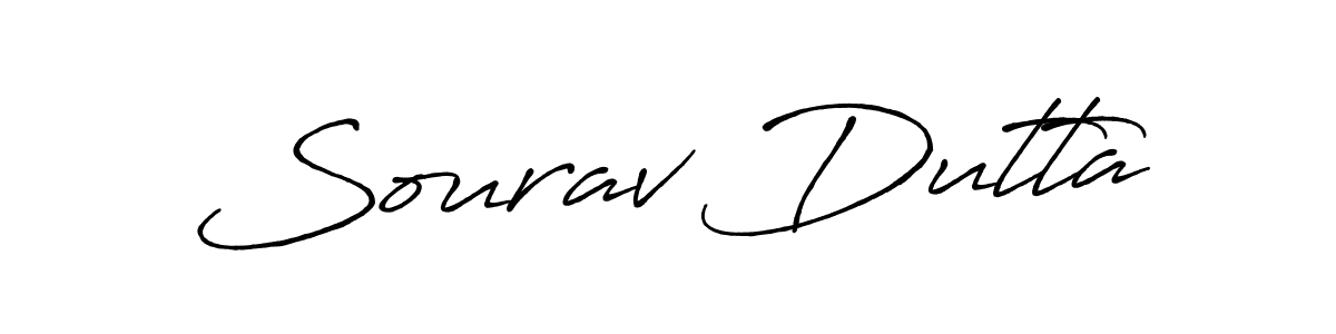 Make a short Sourav Dutta signature style. Manage your documents anywhere anytime using Antro_Vectra_Bolder. Create and add eSignatures, submit forms, share and send files easily. Sourav Dutta signature style 7 images and pictures png