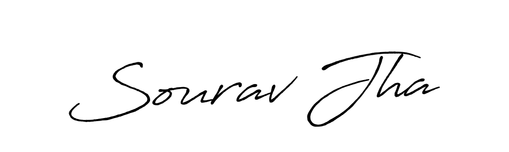 Antro_Vectra_Bolder is a professional signature style that is perfect for those who want to add a touch of class to their signature. It is also a great choice for those who want to make their signature more unique. Get Sourav Jha name to fancy signature for free. Sourav Jha signature style 7 images and pictures png