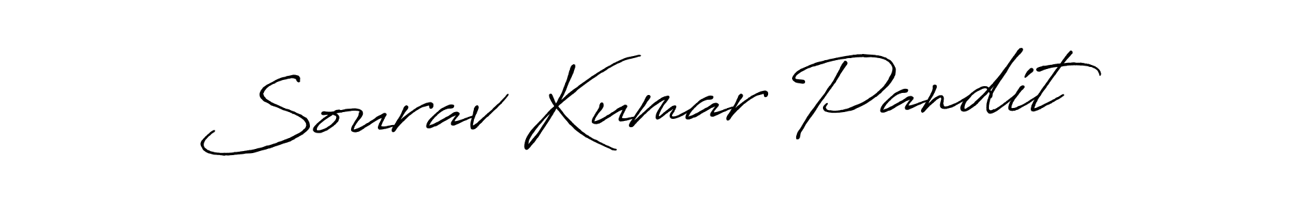 Use a signature maker to create a handwritten signature online. With this signature software, you can design (Antro_Vectra_Bolder) your own signature for name Sourav Kumar Pandit. Sourav Kumar Pandit signature style 7 images and pictures png