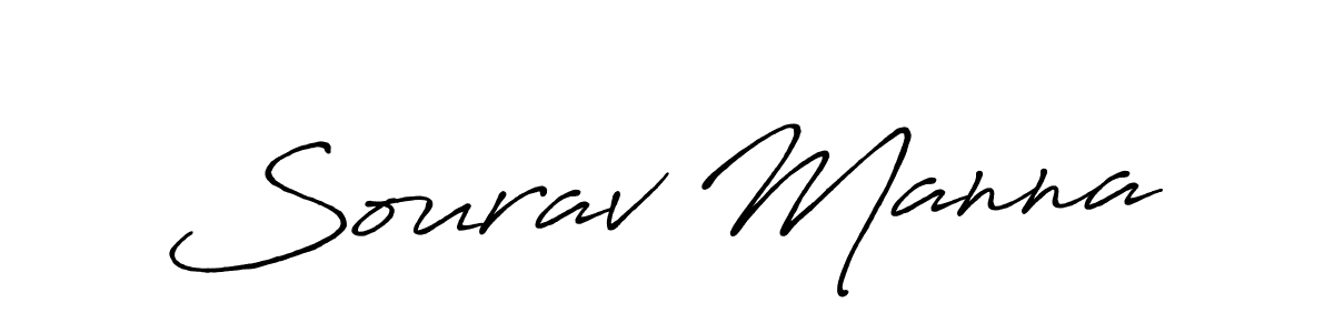 Use a signature maker to create a handwritten signature online. With this signature software, you can design (Antro_Vectra_Bolder) your own signature for name Sourav Manna. Sourav Manna signature style 7 images and pictures png