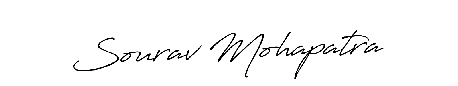 You should practise on your own different ways (Antro_Vectra_Bolder) to write your name (Sourav Mohapatra) in signature. don't let someone else do it for you. Sourav Mohapatra signature style 7 images and pictures png