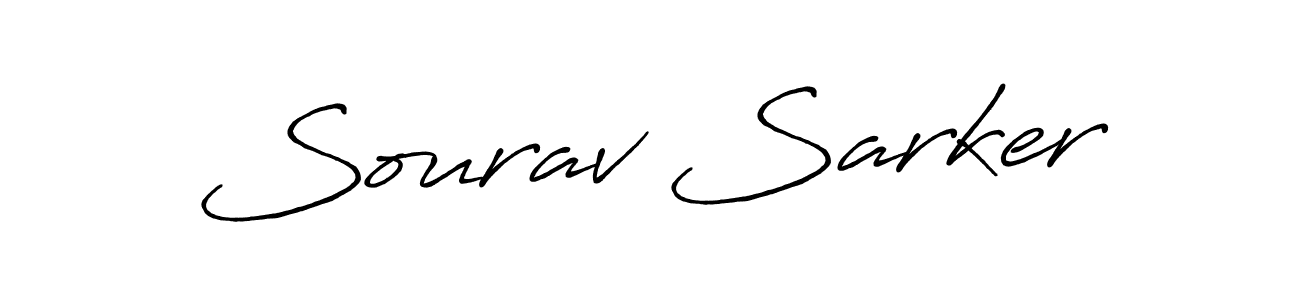 It looks lik you need a new signature style for name Sourav Sarker. Design unique handwritten (Antro_Vectra_Bolder) signature with our free signature maker in just a few clicks. Sourav Sarker signature style 7 images and pictures png
