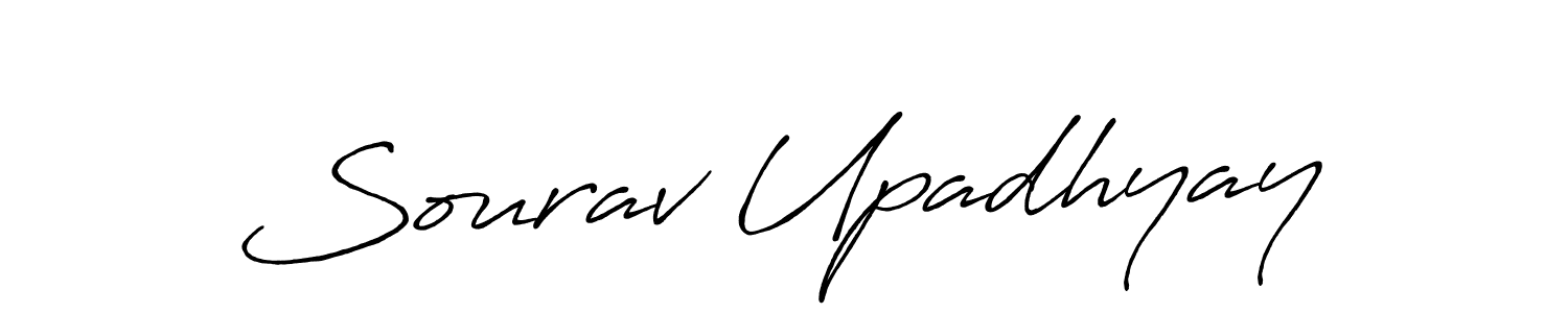 Make a short Sourav Upadhyay signature style. Manage your documents anywhere anytime using Antro_Vectra_Bolder. Create and add eSignatures, submit forms, share and send files easily. Sourav Upadhyay signature style 7 images and pictures png