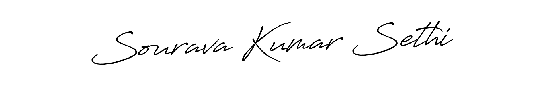 Use a signature maker to create a handwritten signature online. With this signature software, you can design (Antro_Vectra_Bolder) your own signature for name Sourava Kumar Sethi. Sourava Kumar Sethi signature style 7 images and pictures png