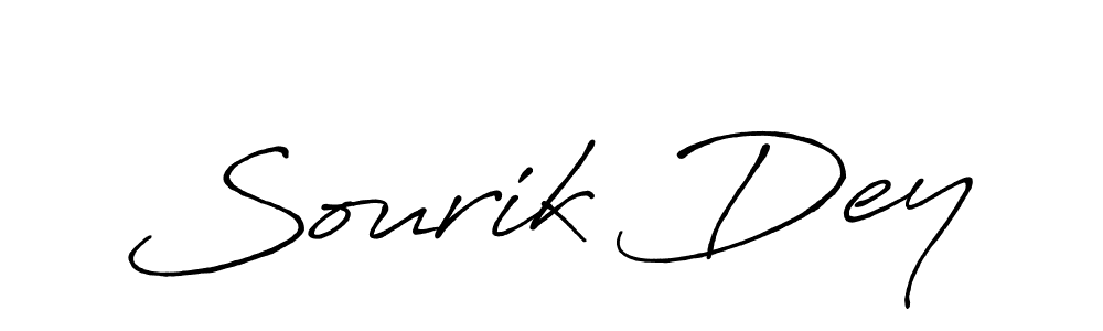 It looks lik you need a new signature style for name Sourik Dey. Design unique handwritten (Antro_Vectra_Bolder) signature with our free signature maker in just a few clicks. Sourik Dey signature style 7 images and pictures png