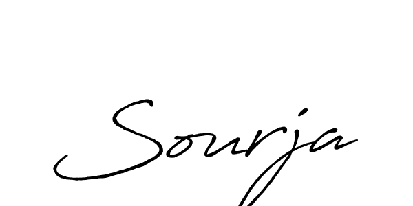 Also we have Sourja name is the best signature style. Create professional handwritten signature collection using Antro_Vectra_Bolder autograph style. Sourja signature style 7 images and pictures png