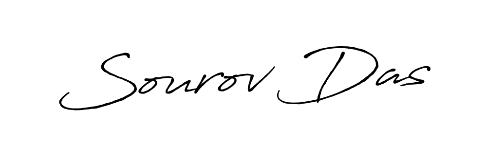 Make a beautiful signature design for name Sourov Das. With this signature (Antro_Vectra_Bolder) style, you can create a handwritten signature for free. Sourov Das signature style 7 images and pictures png