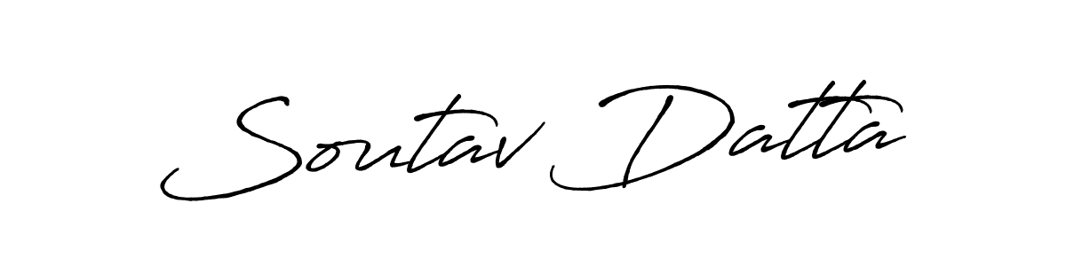 Make a beautiful signature design for name Soutav Datta. Use this online signature maker to create a handwritten signature for free. Soutav Datta signature style 7 images and pictures png