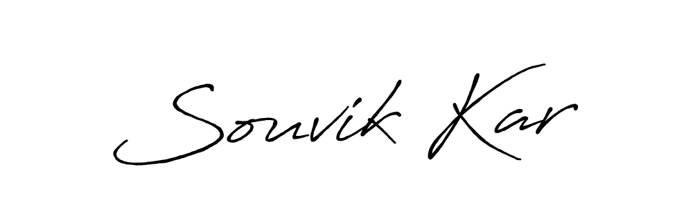 How to Draw Souvik Kar signature style? Antro_Vectra_Bolder is a latest design signature styles for name Souvik Kar. Souvik Kar signature style 7 images and pictures png