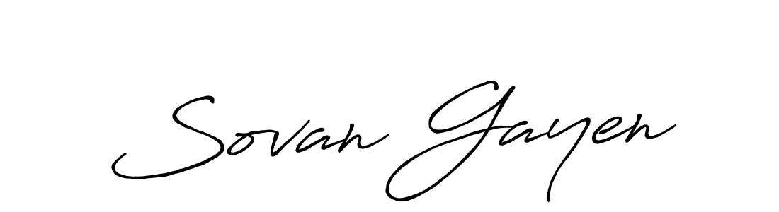 You should practise on your own different ways (Antro_Vectra_Bolder) to write your name (Sovan Gayen) in signature. don't let someone else do it for you. Sovan Gayen signature style 7 images and pictures png