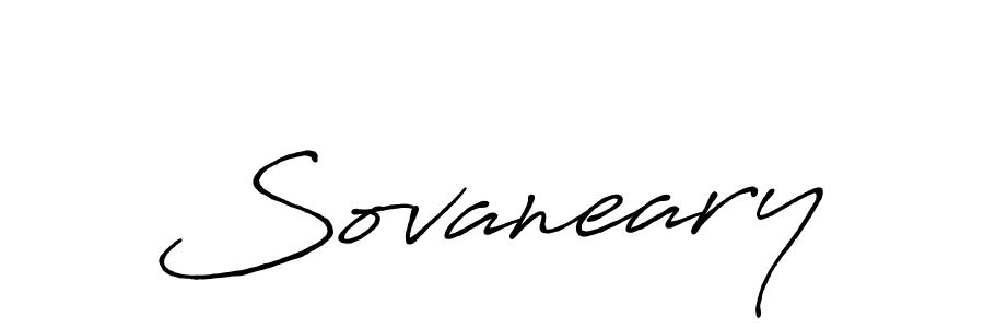 Sovaneary stylish signature style. Best Handwritten Sign (Antro_Vectra_Bolder) for my name. Handwritten Signature Collection Ideas for my name Sovaneary. Sovaneary signature style 7 images and pictures png