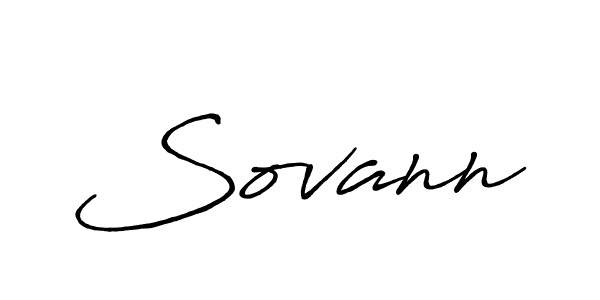 Use a signature maker to create a handwritten signature online. With this signature software, you can design (Antro_Vectra_Bolder) your own signature for name Sovann. Sovann signature style 7 images and pictures png