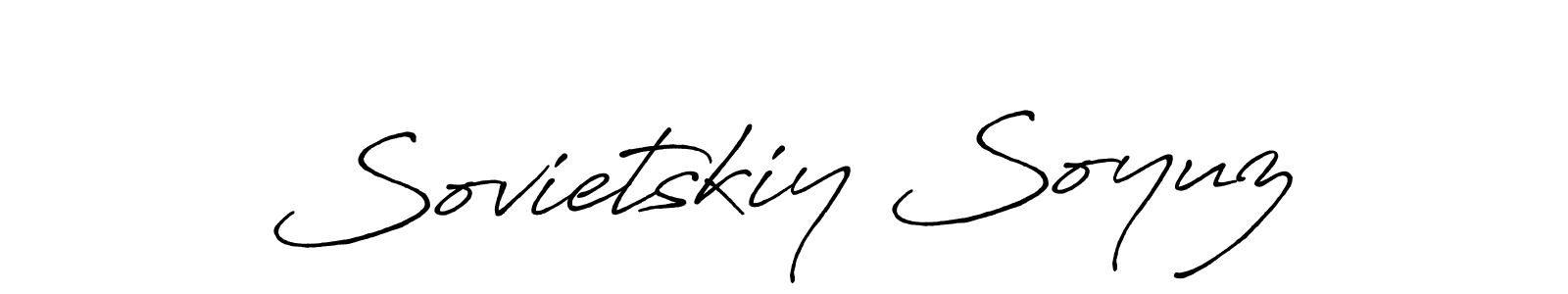 It looks lik you need a new signature style for name Sovietskiy Soyuz. Design unique handwritten (Antro_Vectra_Bolder) signature with our free signature maker in just a few clicks. Sovietskiy Soyuz signature style 7 images and pictures png